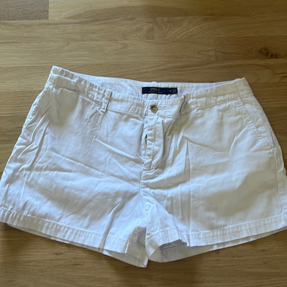 White Polo Ralph Lauren Shorts size 12